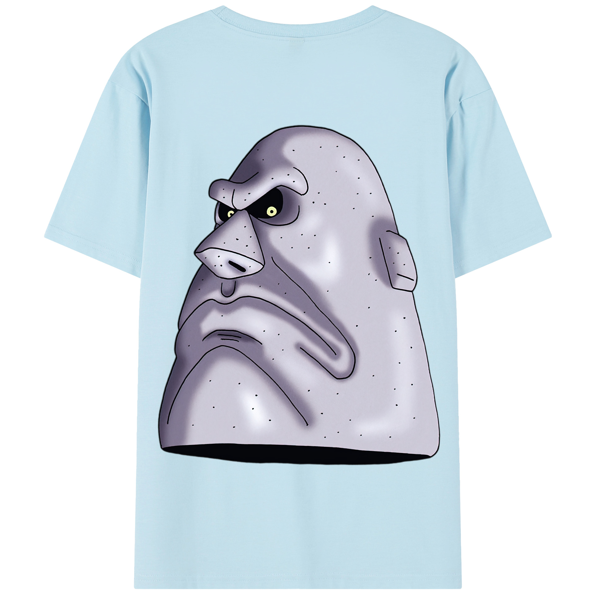 （画像用） ドラゴンクエスト Doragon Kuesuto Dragon Quest 綿100％半袖Tシャツ（背面プリント）